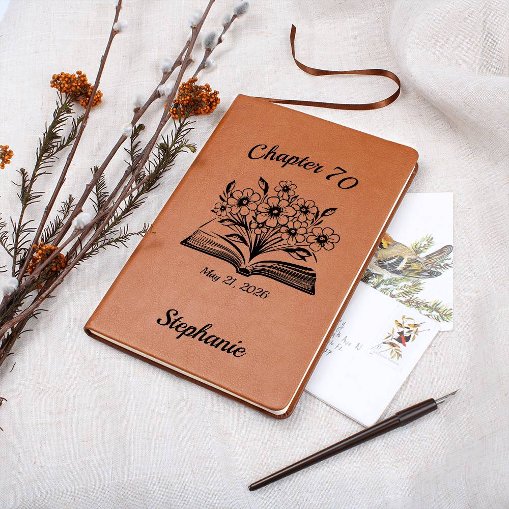 Chapter 70  Vegan Leather Birthday Journal