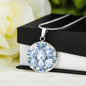 Delft Blue White Easter Eggs Charm Pendant Gift-[Heartfelt Family Gift]