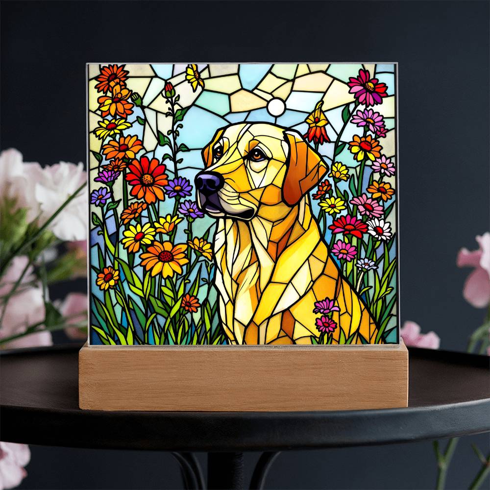 Labrador Retriever Lighted Plaque