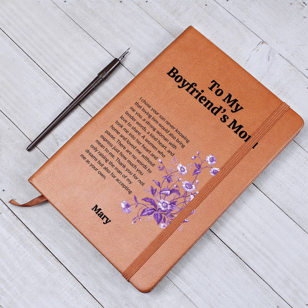 To My Boyfriends Mom Jouranl-[Heartfelt Family Gift]