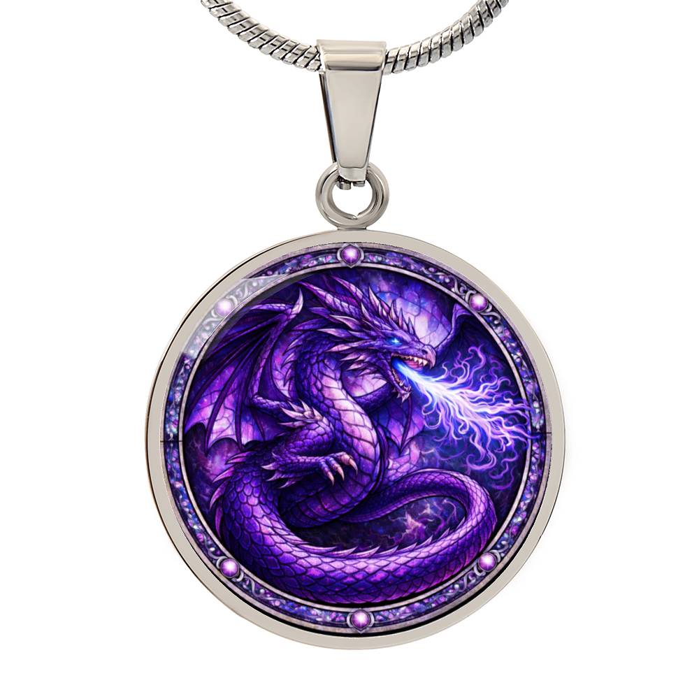 Personalized Purple Engraved Necklace Bracelet or Keychain