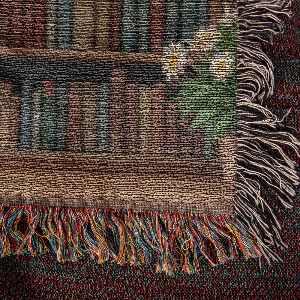Personalized Book Reading Blanket