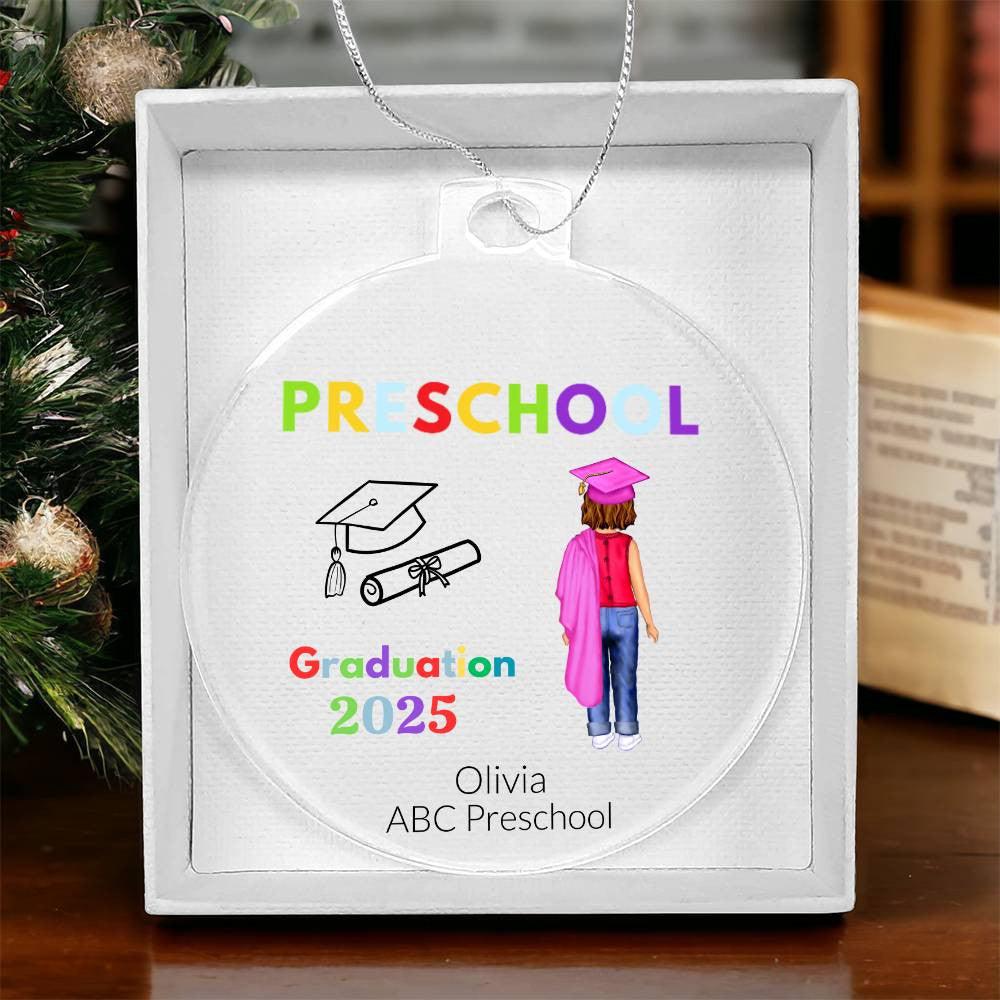 Preschool Graduation 2025 Ornament-[Heartfelt Family Gift]
