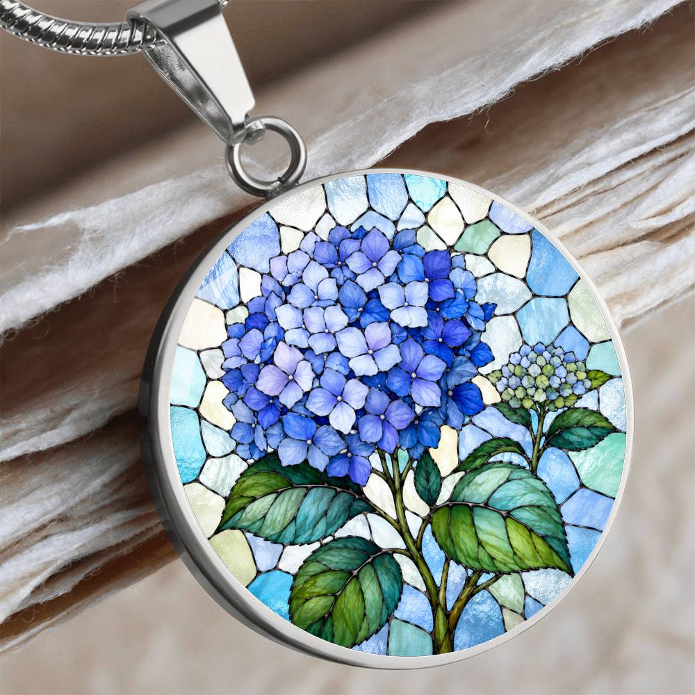 Personalized Flower Necklace