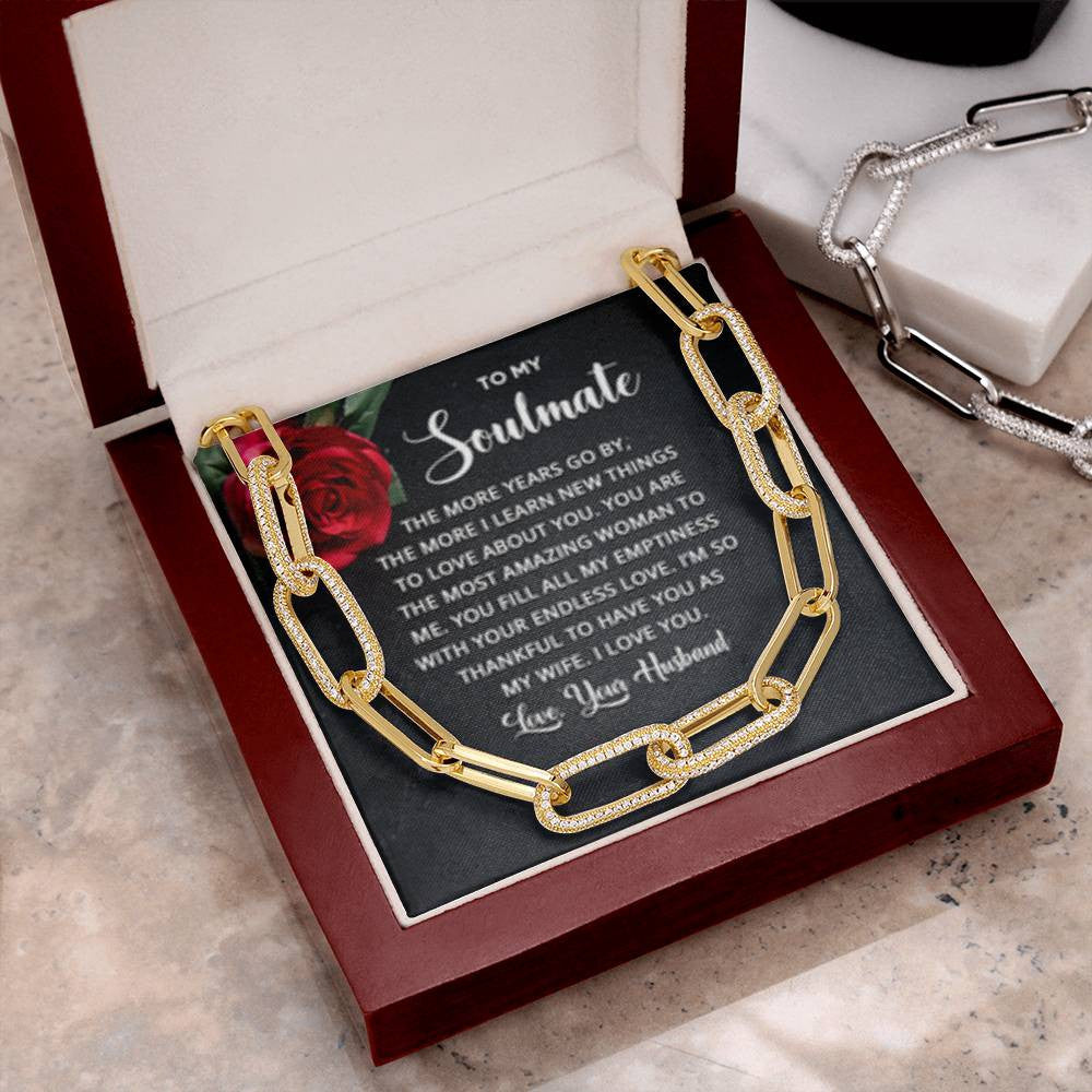 Soulmate Forever Linked Necklace-[Heartfelt Family Gift]