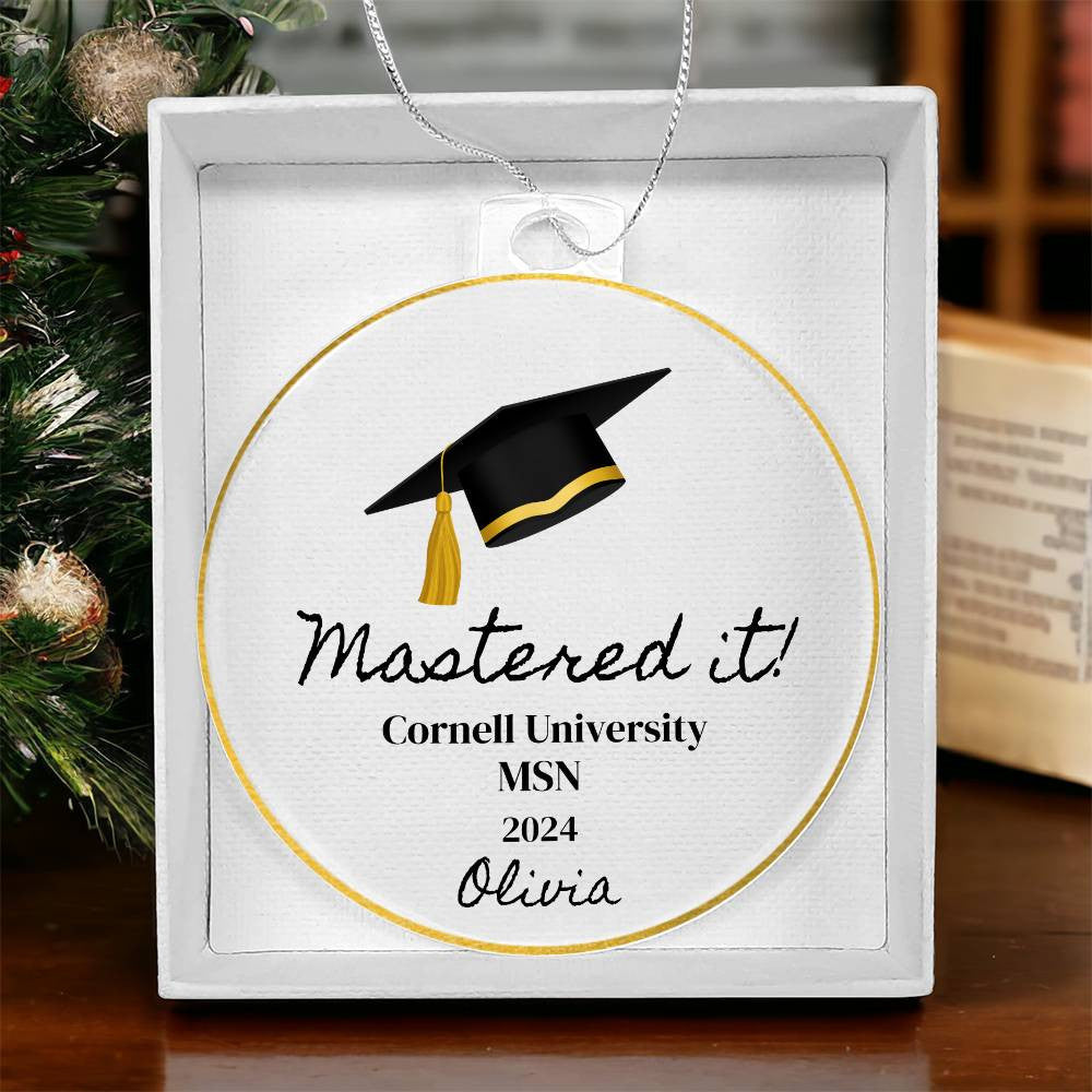 Graduation Ornament-[Heartfelt Family Gift]