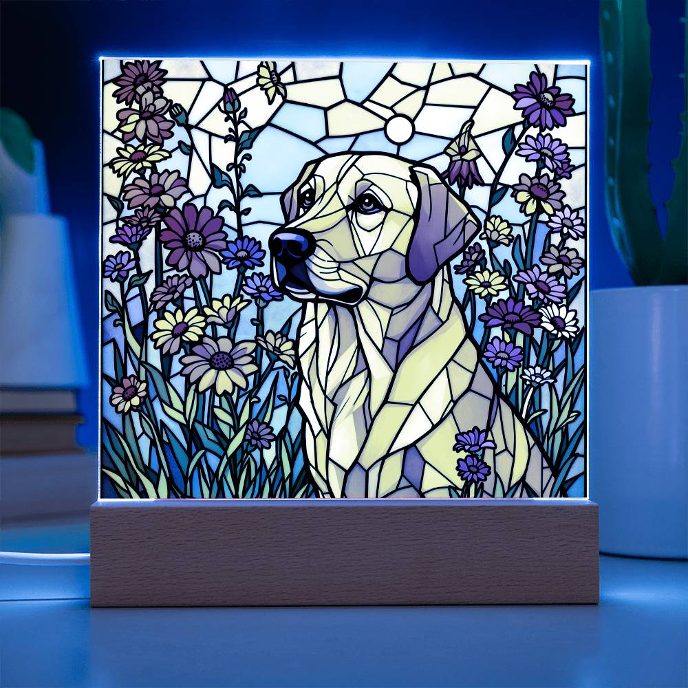 Labrador Retriever Lighted Plaque