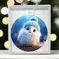 Cat Acrylic Christmas Ornament-[Heartfelt Family Gift]