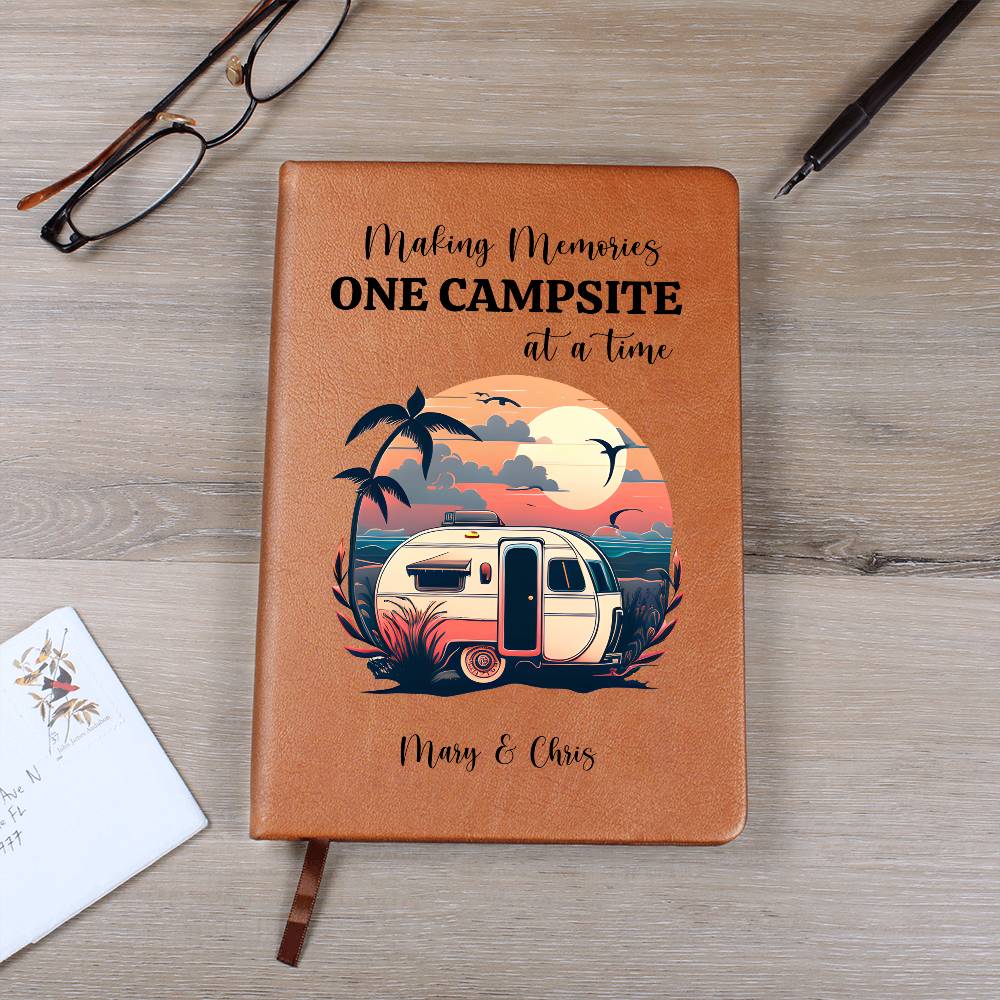 Personalized Retro Camper Journal