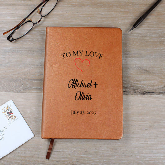 To My Love Journal Gift Notes to Boyfriend Girlfriend or Soulmate-[Heartfelt Family Gift]