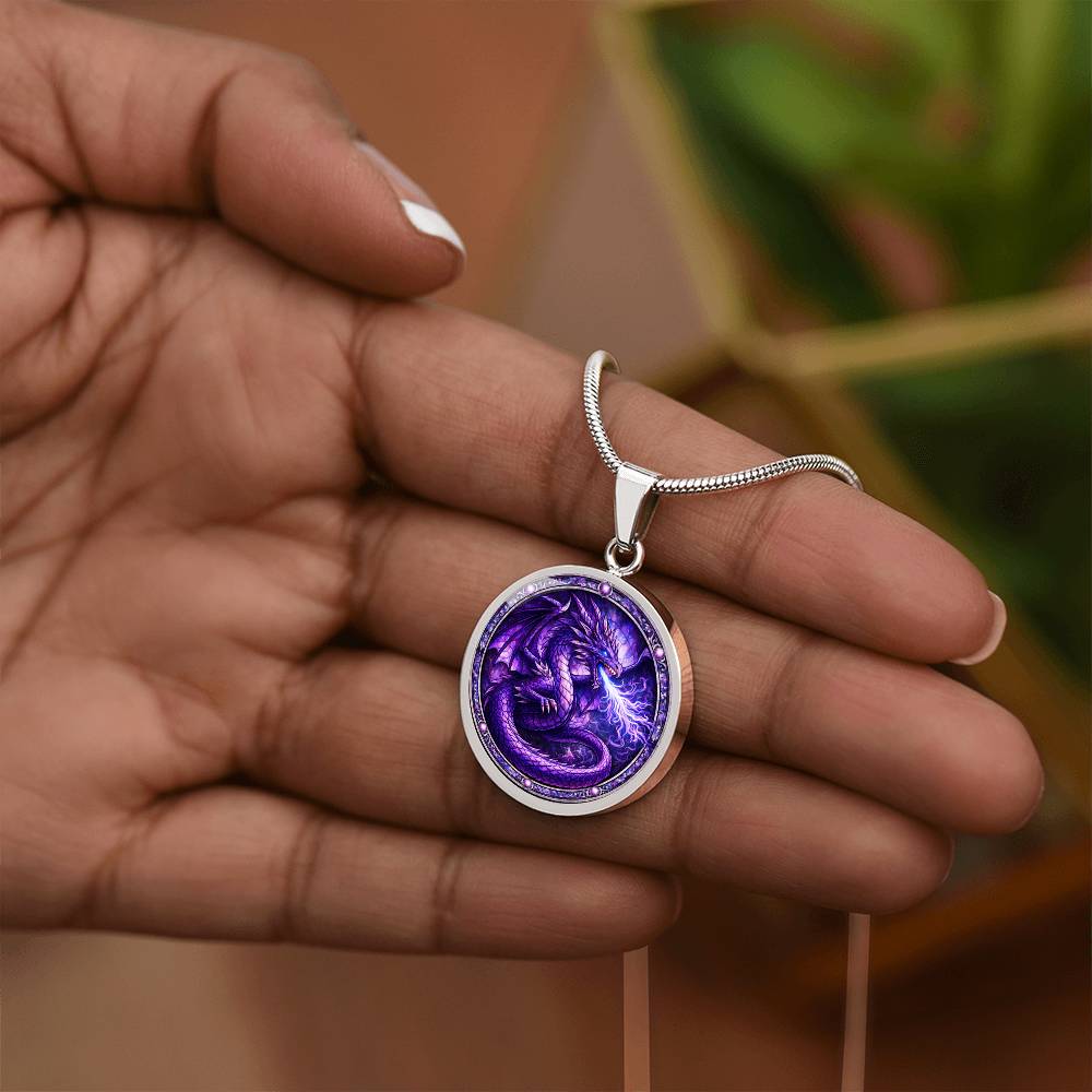 Personalized Purple Engraved Necklace Bracelet or Keychain