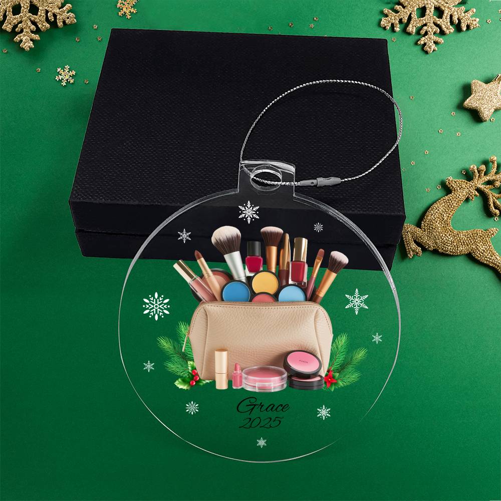 Makeup Christmas Tree Ornament