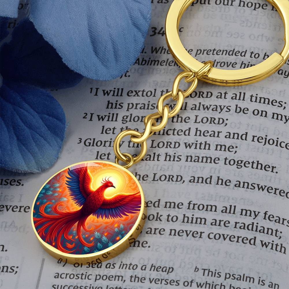 Rising Phoenix Pendant Necklace
