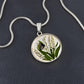 May Birth Flower Necklace Lily of the Valley-[Heartfelt Family Gift]