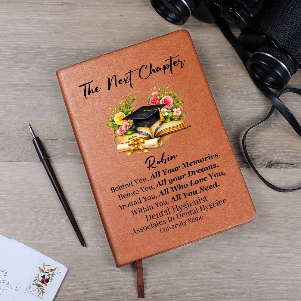Personalized Dental Hygiene Graduation Journal Gift for Dental Assistant