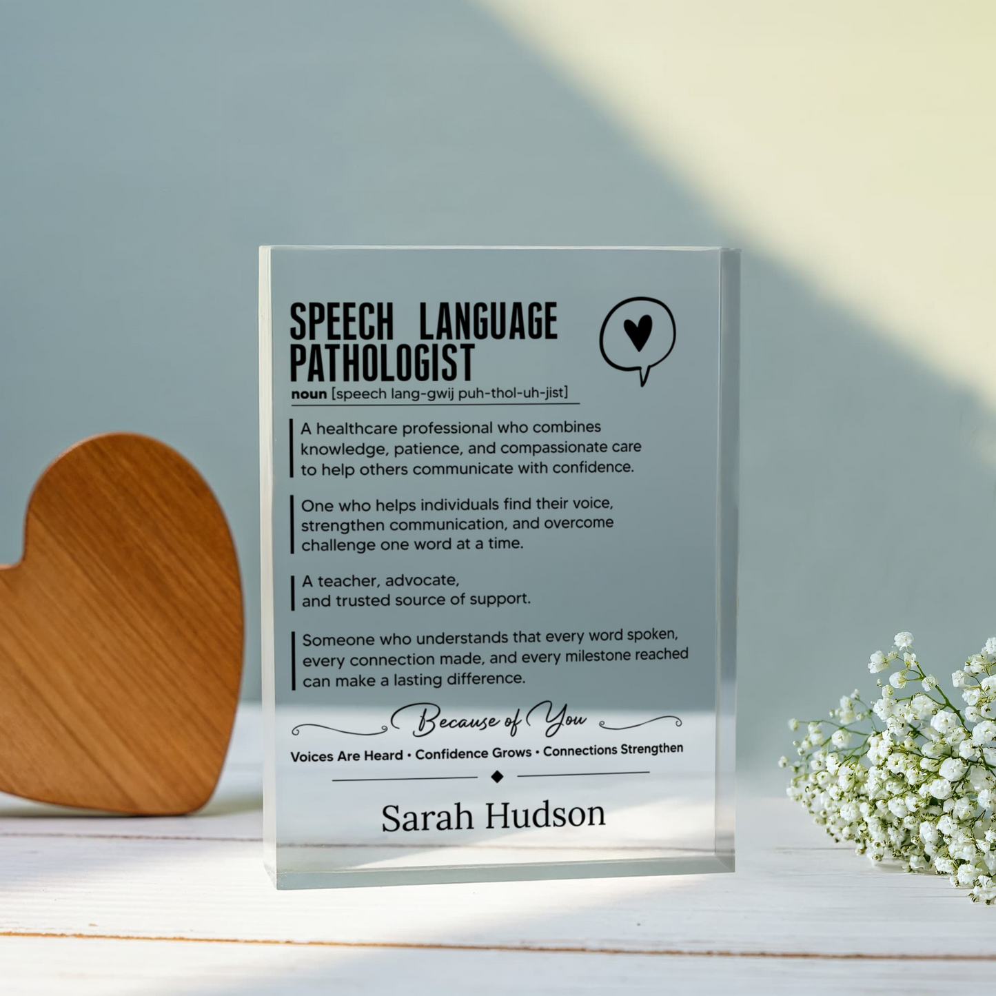 Speech Language Pathologist Gift