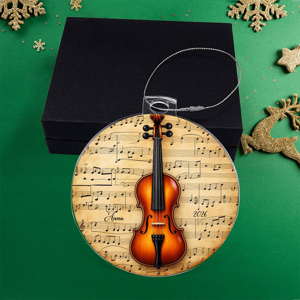 Violin Ornament