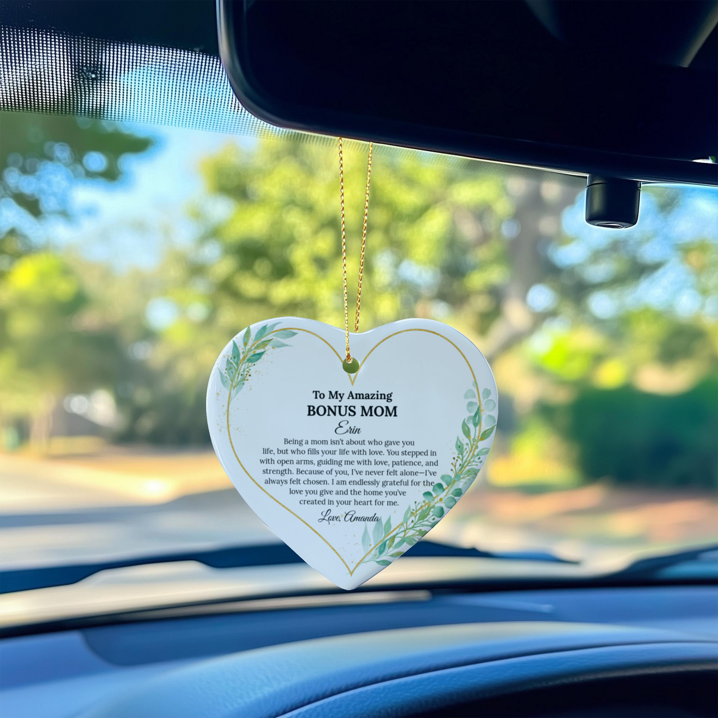 Ceramic Heart Ornament