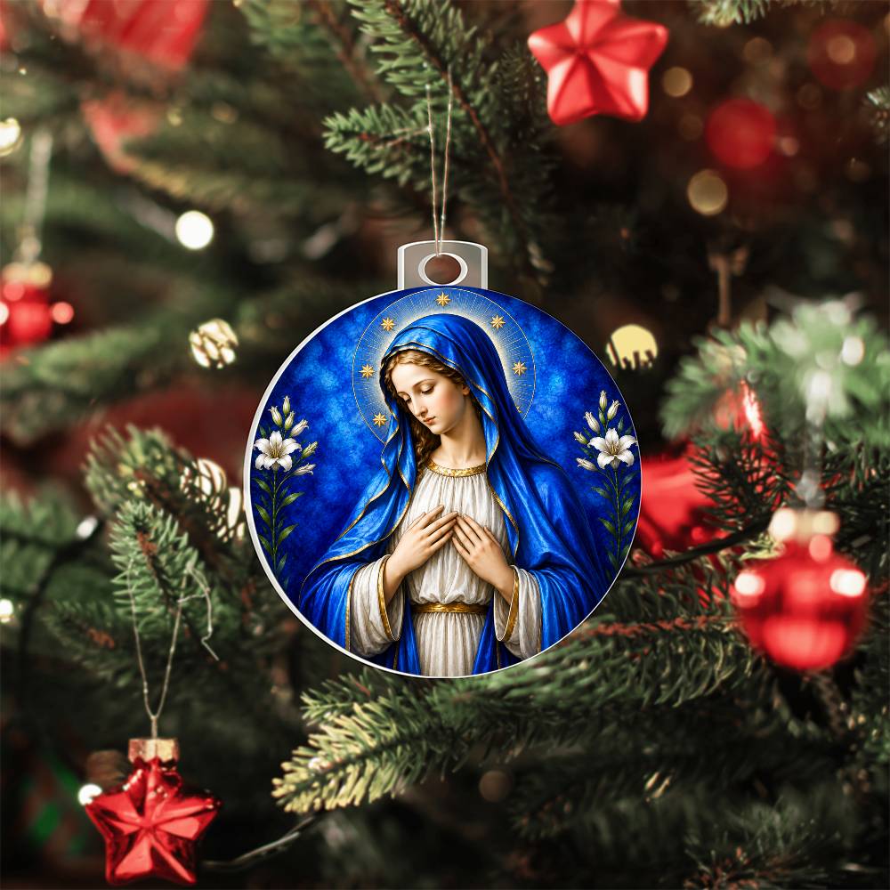 Mother Virgin Mary Ornament