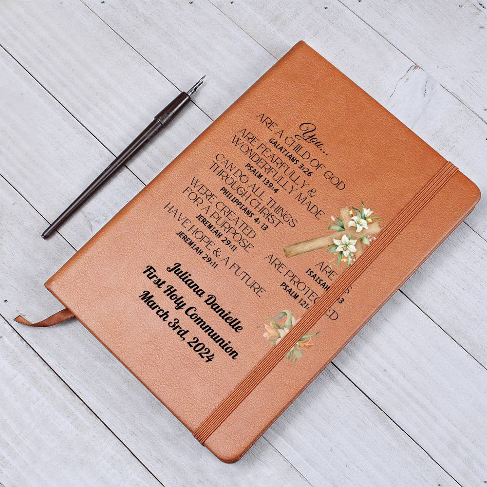 Personalized Bible Verse Journal for Girl or Woman-[Heartfelt Family Gift]