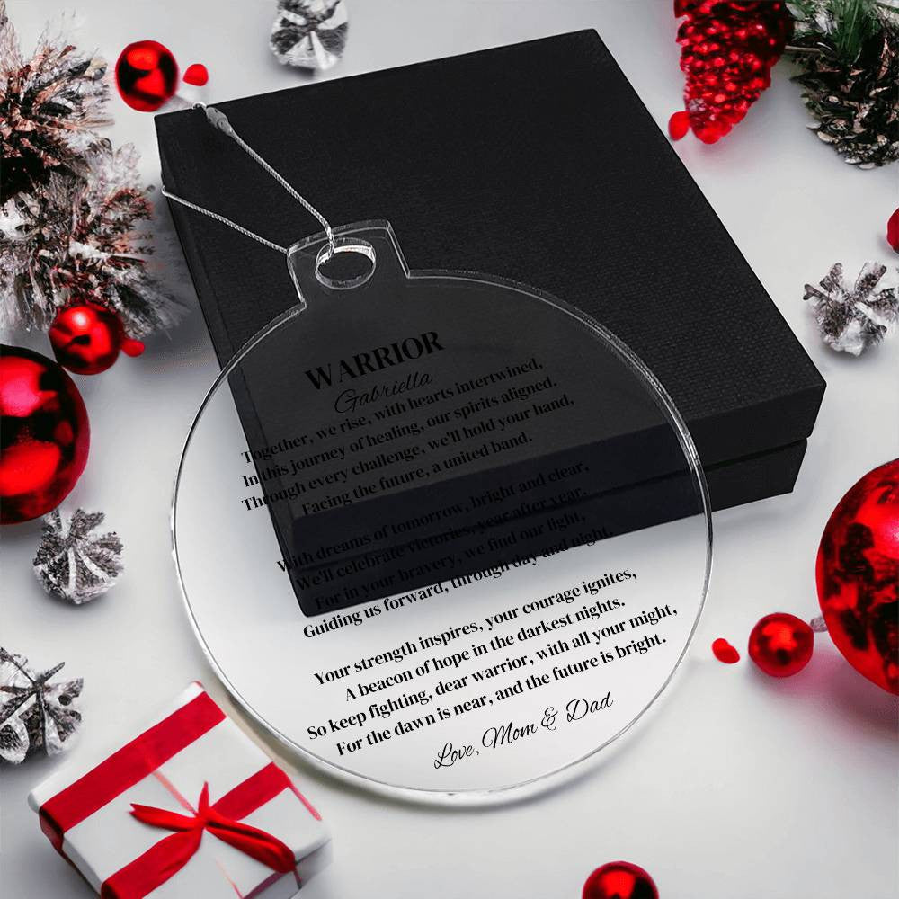 Warrior Ornament-[Heartfelt Family Gift]