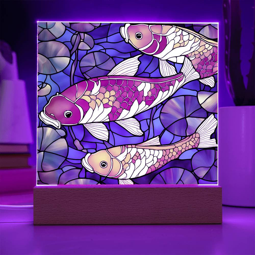 Acrylic Square Plaque-[Heartfelt Family Gift]