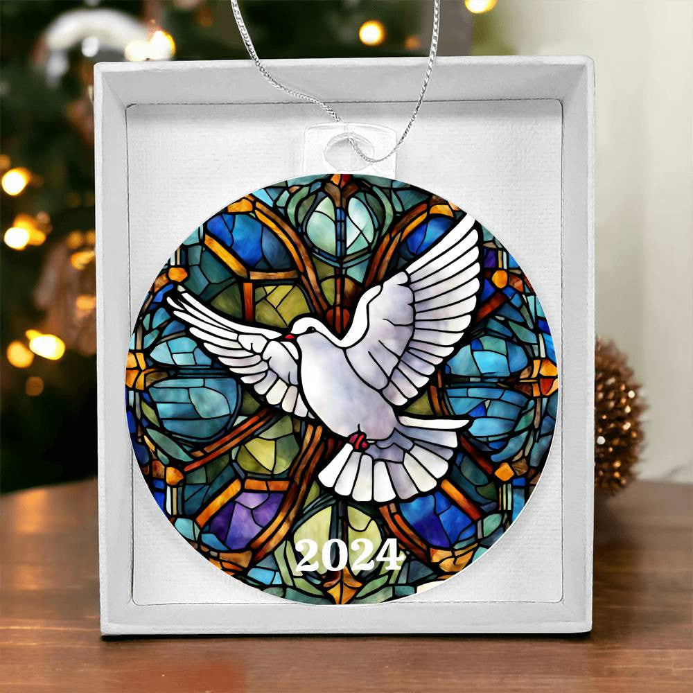 Dove Holy Spirit Ornament-[Heartfelt Family Gift]
