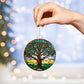 Tree of Life Stained Glass Ornament-[Heartfelt Family Gift]