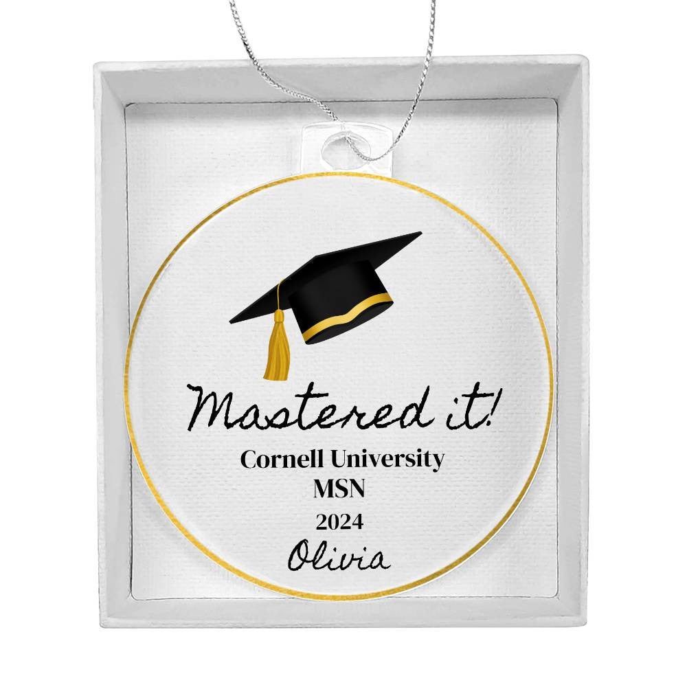 Graduation Ornament-[Heartfelt Family Gift]