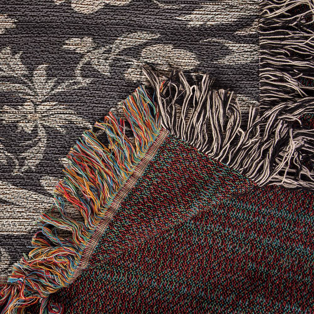 Dove Heirloom Woven Blanket