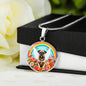 Pug Dog Engraved Memorial Rainbow Bridge Necklace-[Heartfelt Family Gift]