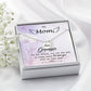 Mom Memorial Necklace -Goodbyes Arn't Forever-[Heartfelt Family Gift]