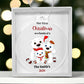 1st Christmas as a family of 4 Polar Bear Ornament-[Heartfelt Family Gift]