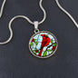 Cardinal Engraved Necklace in Gold or Silver-[Heartfelt Family Gift]