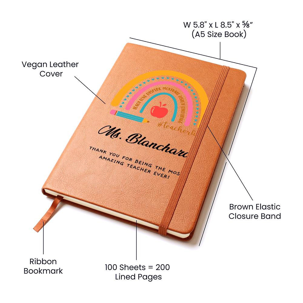 Teacher Appreciation Journal-[Heartfelt Family Gift]