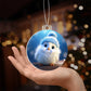 Cat Acrylic Christmas Ornament-[Heartfelt Family Gift]