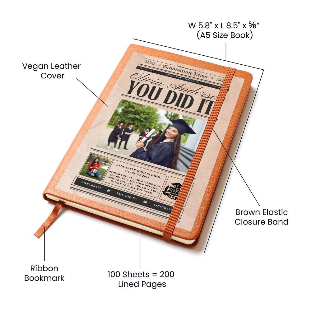 Personalized Graduation Journal-[Heartfelt Family Gift]
