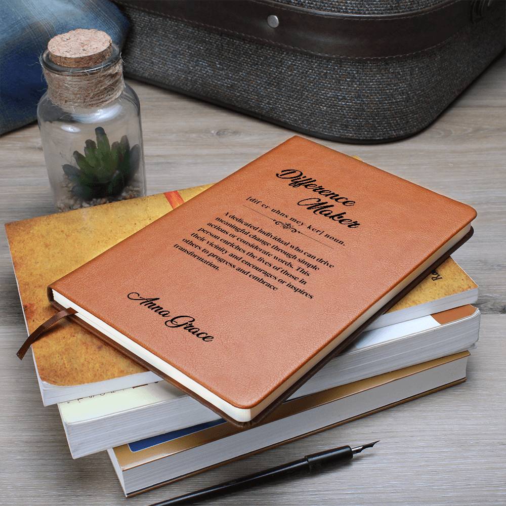Difference Maker Personalized Journal
