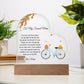 Second Mom Acrylic Heart Plaque-[Heartfelt Family Gift]