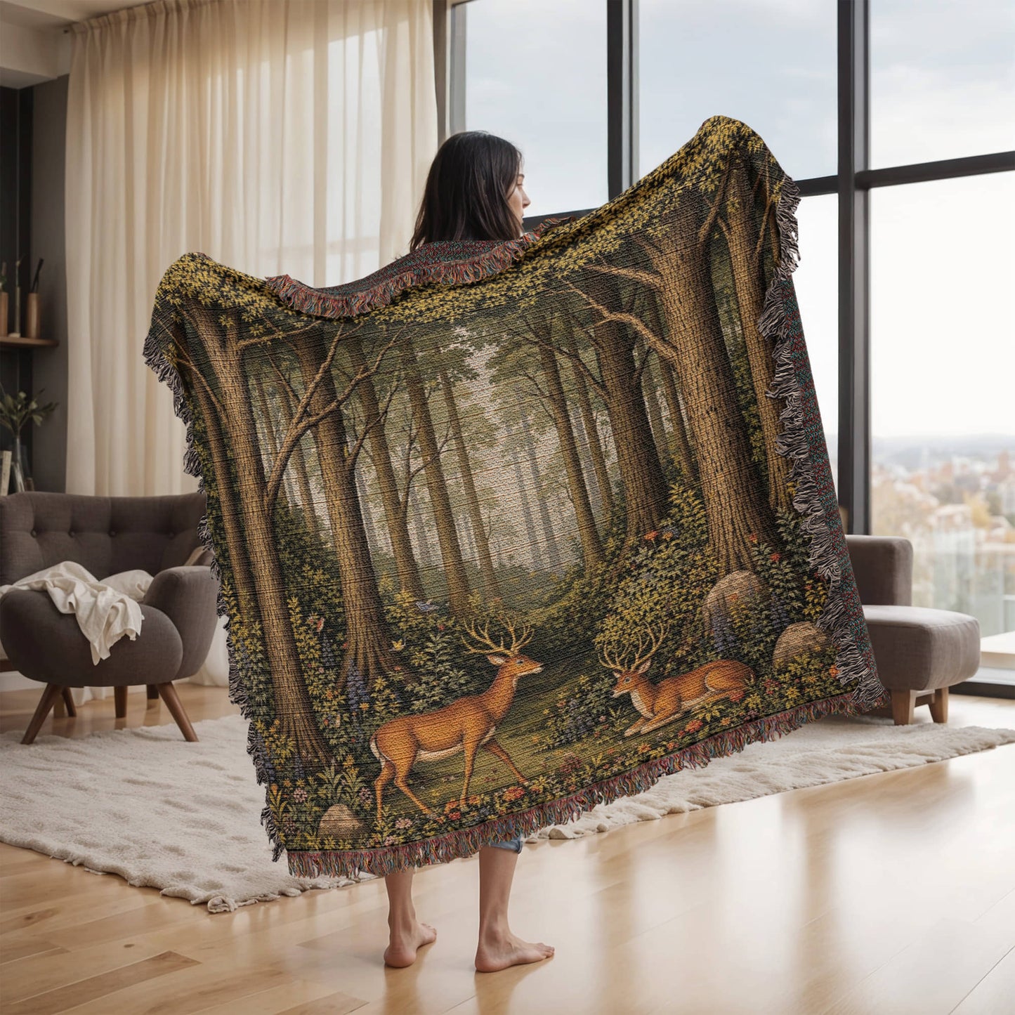 Artwork Heirloom Woven Blanket (Landscape)