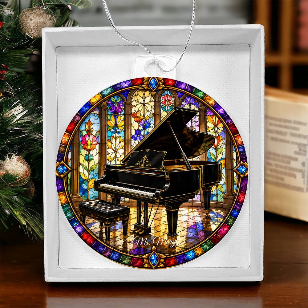 Piano Christmas Ornament Gift
