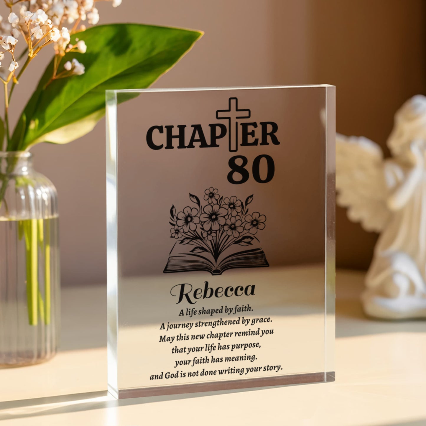 Chapter 80 Birthday Plaque Gift