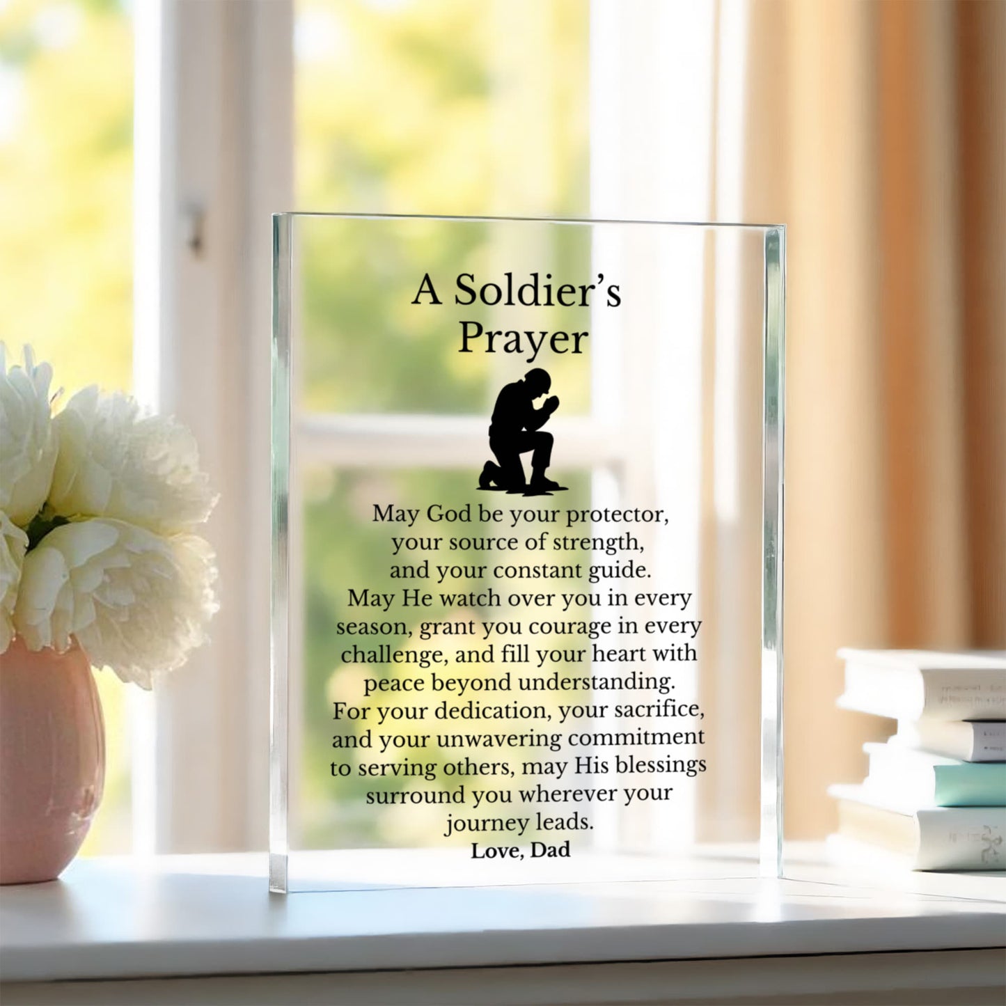 Soldier's Prayer Plaque