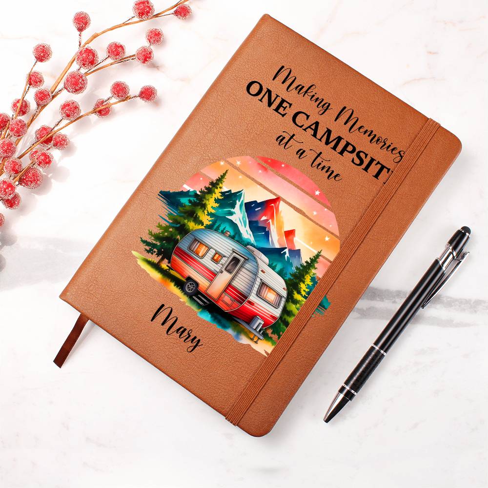 Personalized Camping Journal