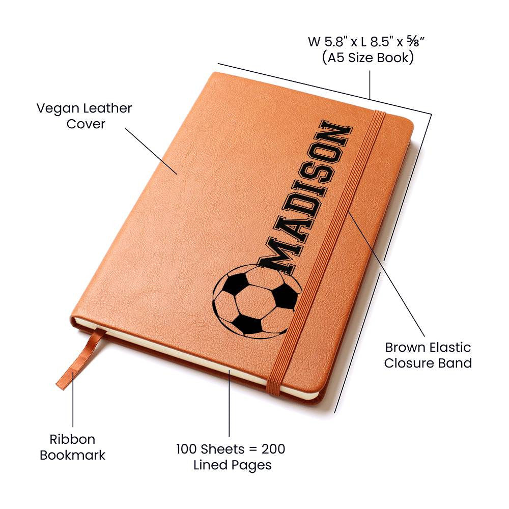 Personalized Soccer Player Journal-[Heartfelt Family Gift]