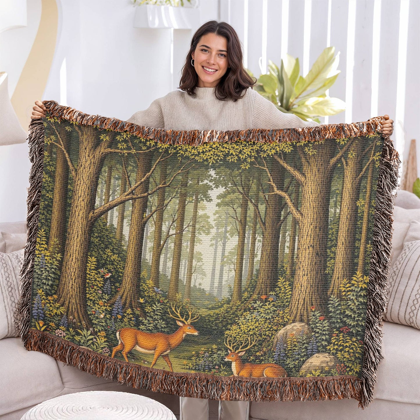 Artwork Heirloom Woven Blanket (Landscape)