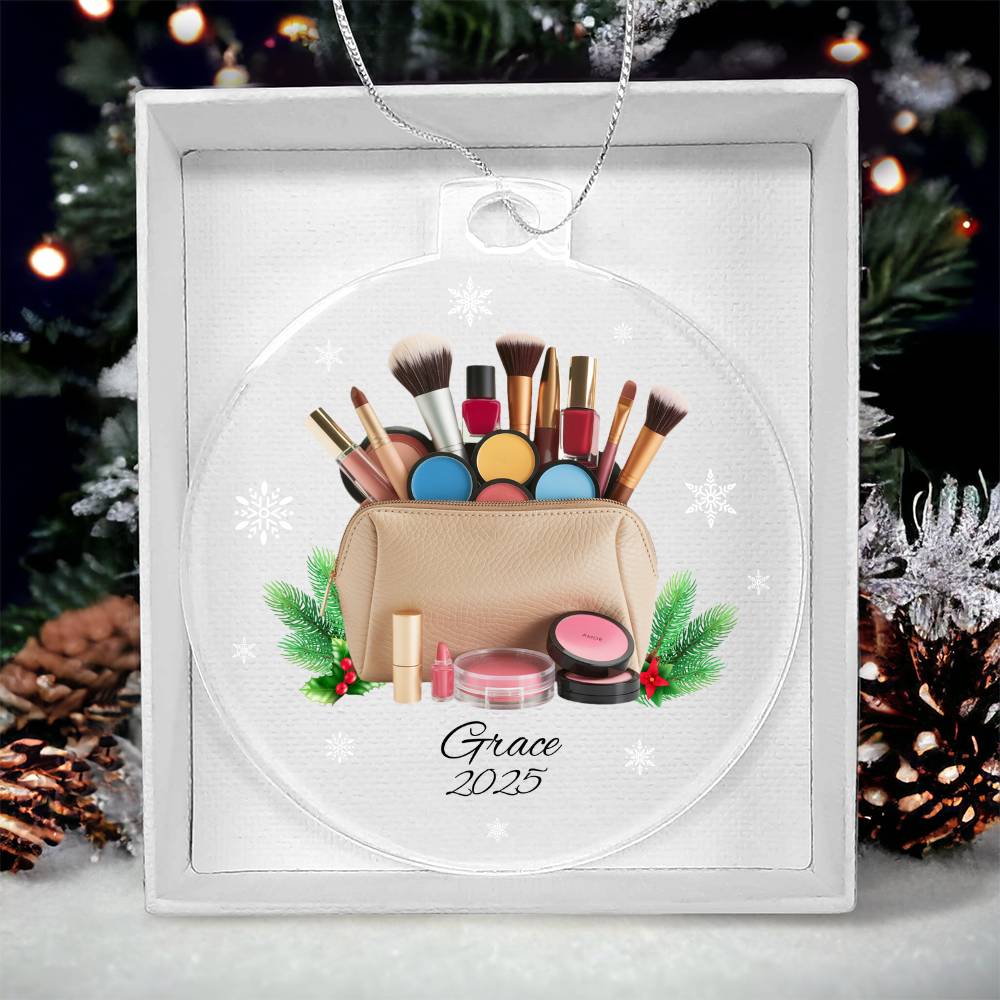 Makeup Christmas Tree Ornament