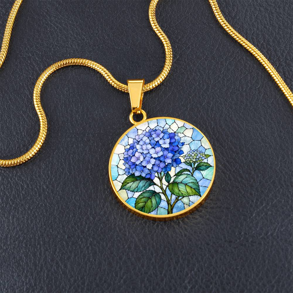 Personalized Flower Necklace