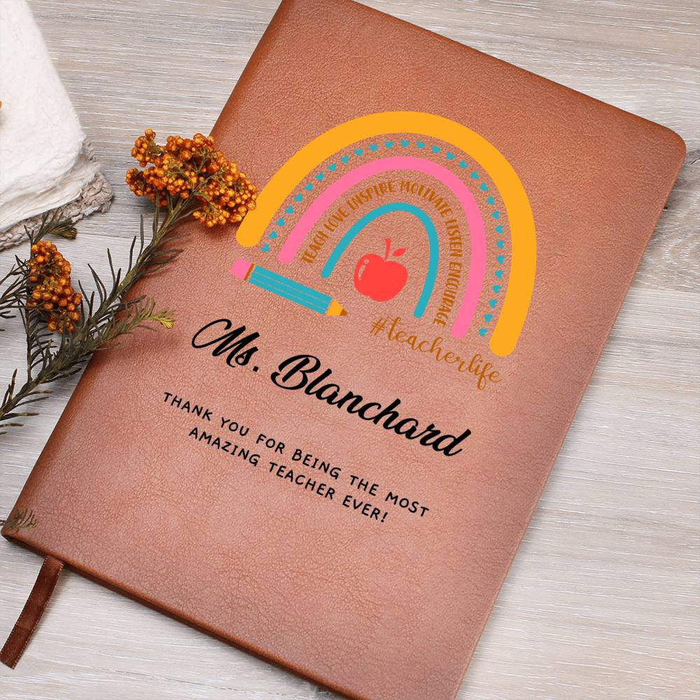Teacher Appreciation Journal-[Heartfelt Family Gift]