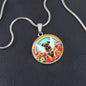 Pug Dog Engraved Memorial Rainbow Bridge Necklace-[Heartfelt Family Gift]